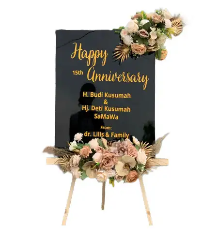 Papan Bunga Akrilik Ballroom Hotel Bogor